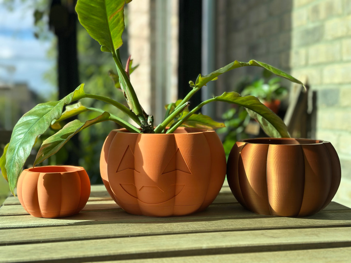 Cute Pumpkin Planter
