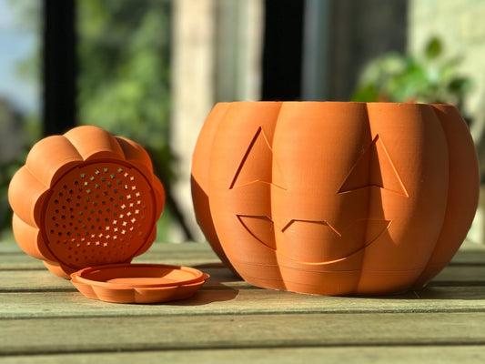 Cute Pumpkin Planter